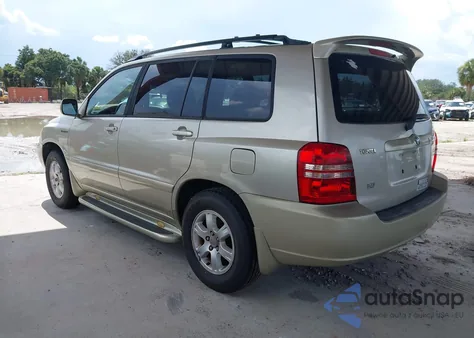 2002 Toyota Highlander Limited V6 из США, поврежденный, VIN JTEGF21AX20065260